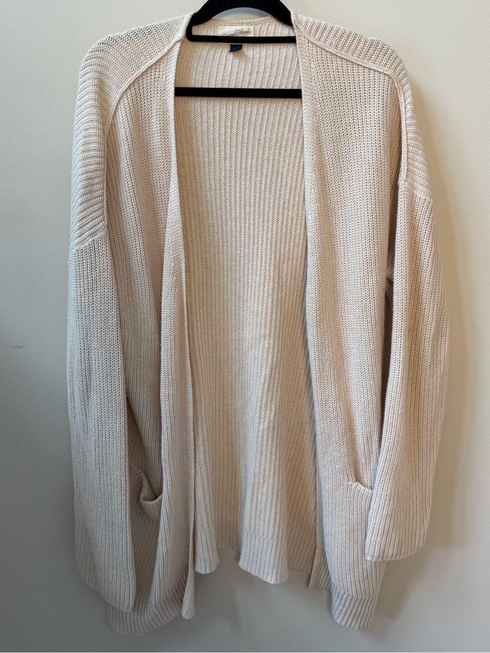 Universal Thread Goods Co Cream Chunky Knit Cardigan Size XXL